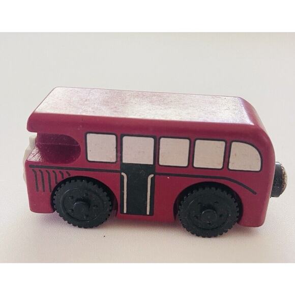 Thomas The Train & Friends Wooden Railway Bertie the Bus- 2003 - Picture 5 of 5